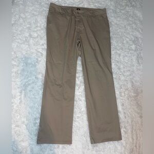 LEE khaki chino pants slacks womans size 18 bootcut EUC